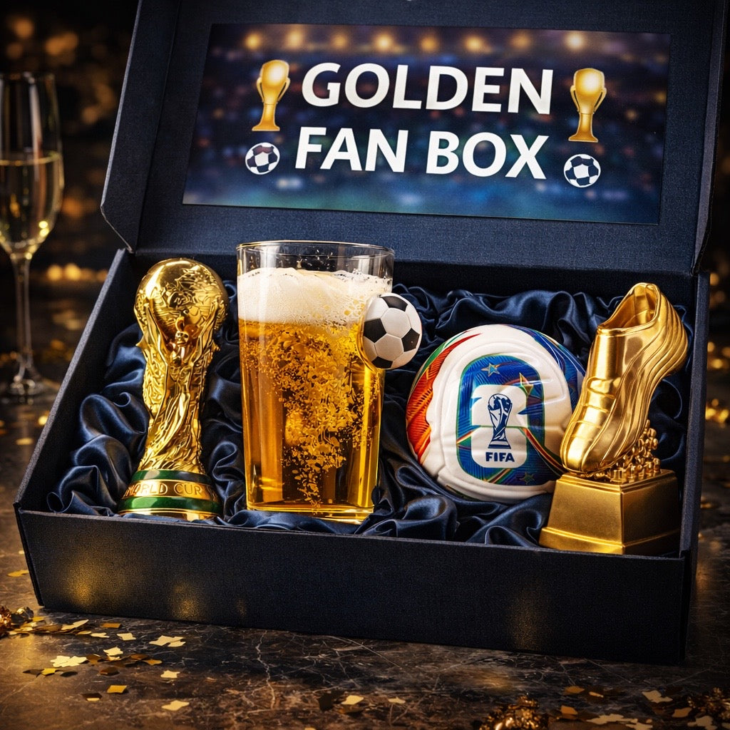 Golden Fan Box- Coffret Premium pour passionnés de Football