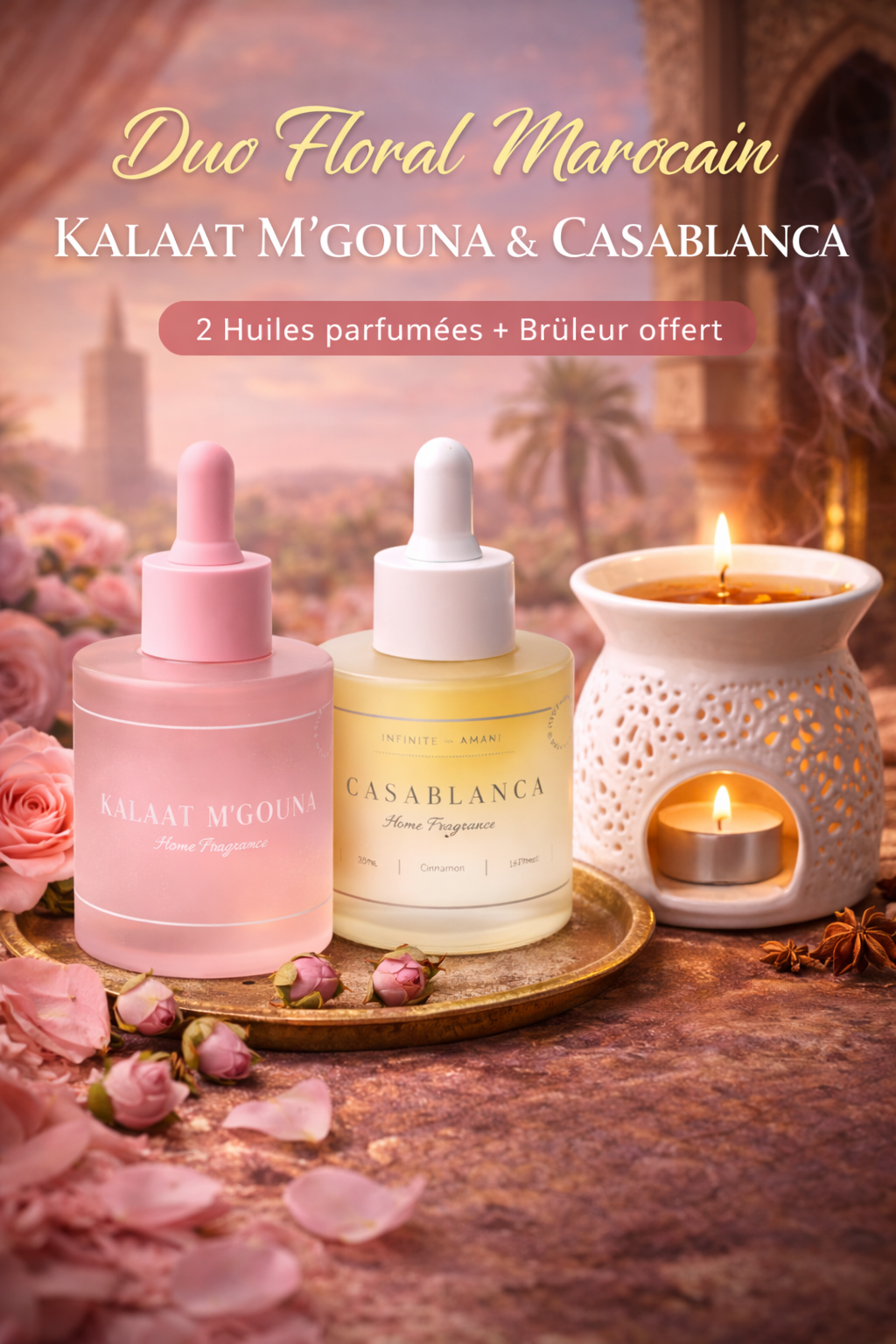 Duo Floral Marocain – Kalaat M’gouna & Casablanca