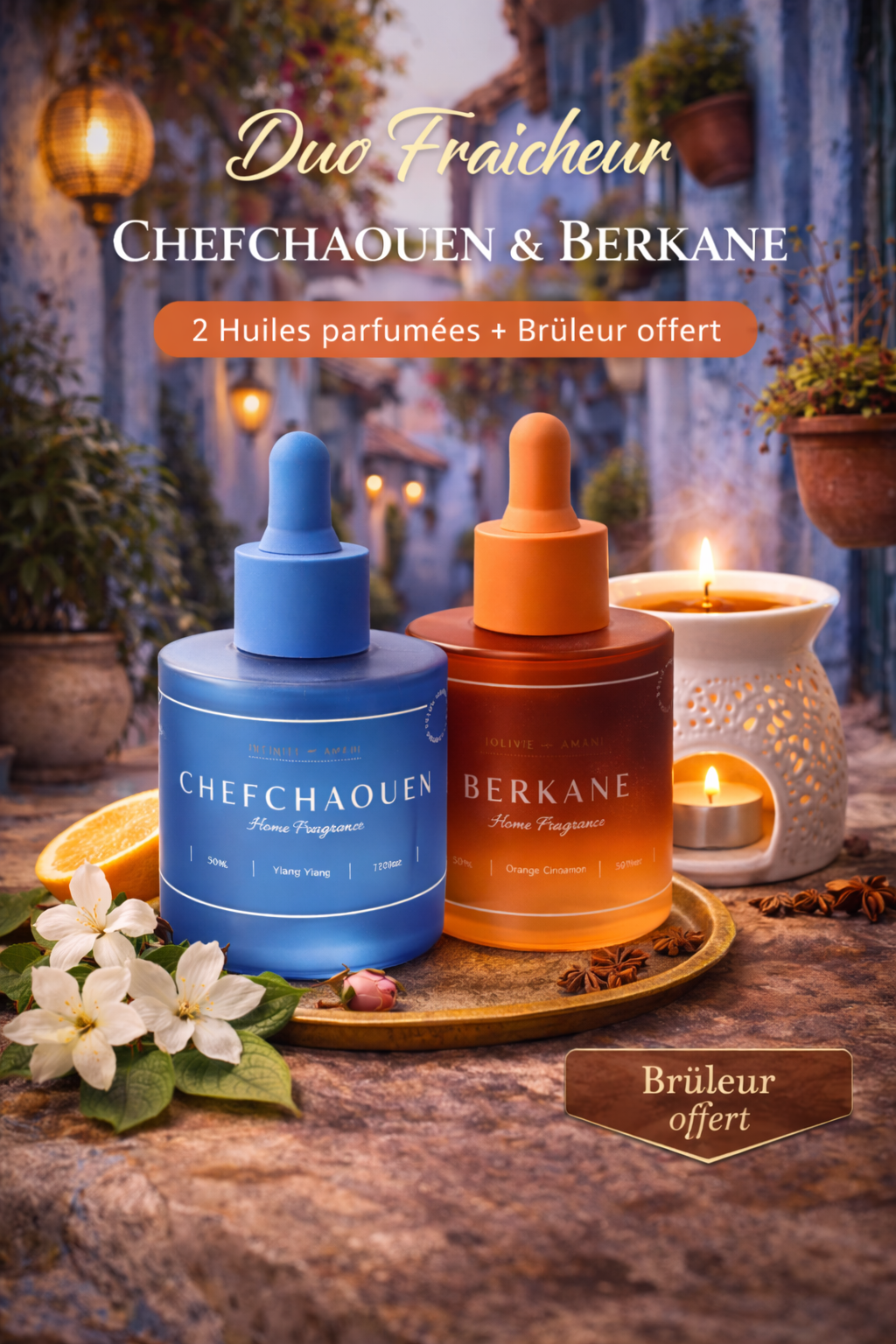 Duo Fraîcheur – Chefchaouen & Berkane