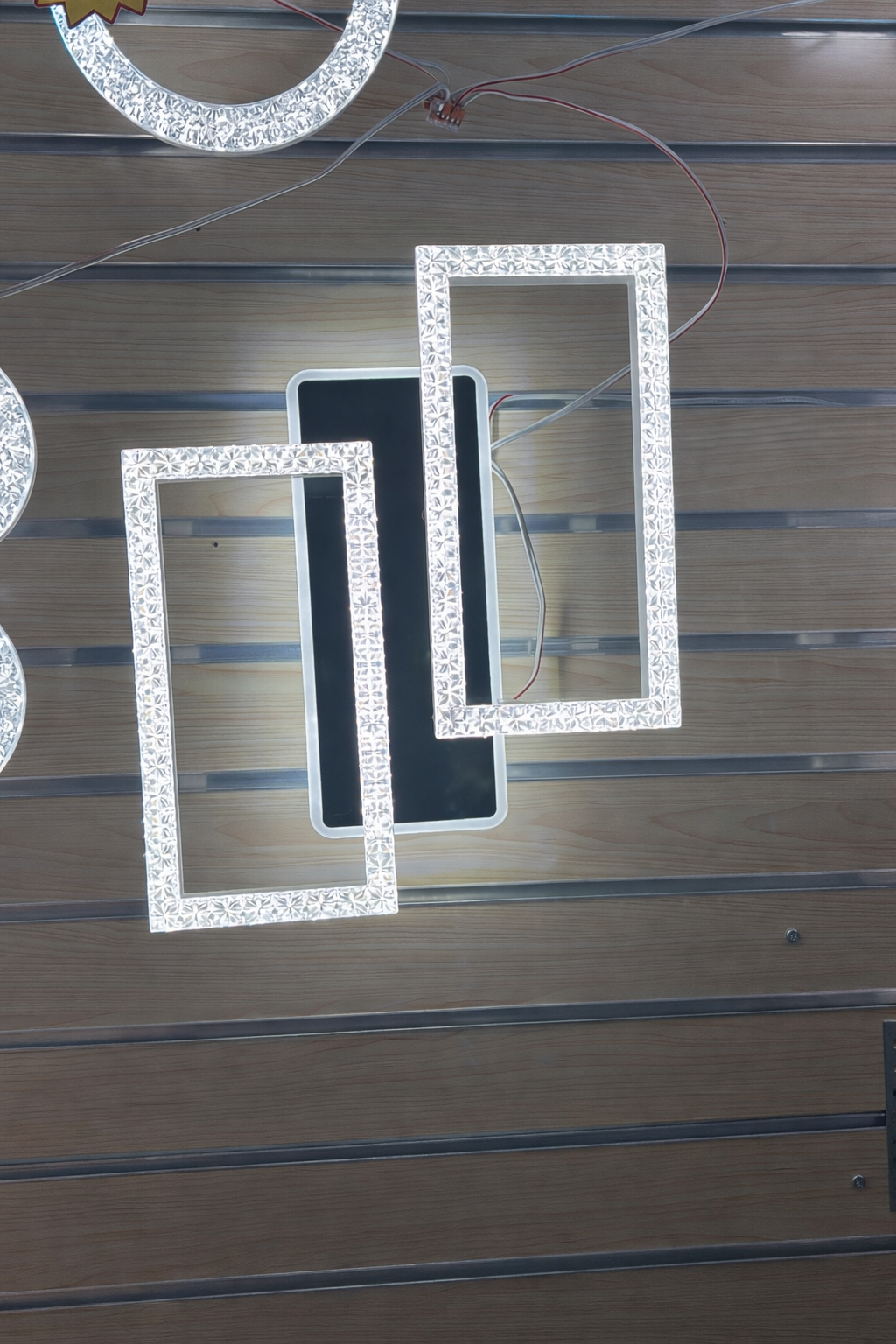 plafonnier LED rectangulaire moderne